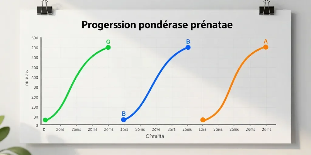 Tableau prise de poids grossesse par mois : pourquoi votre courbe personnelle compte plus que les normes